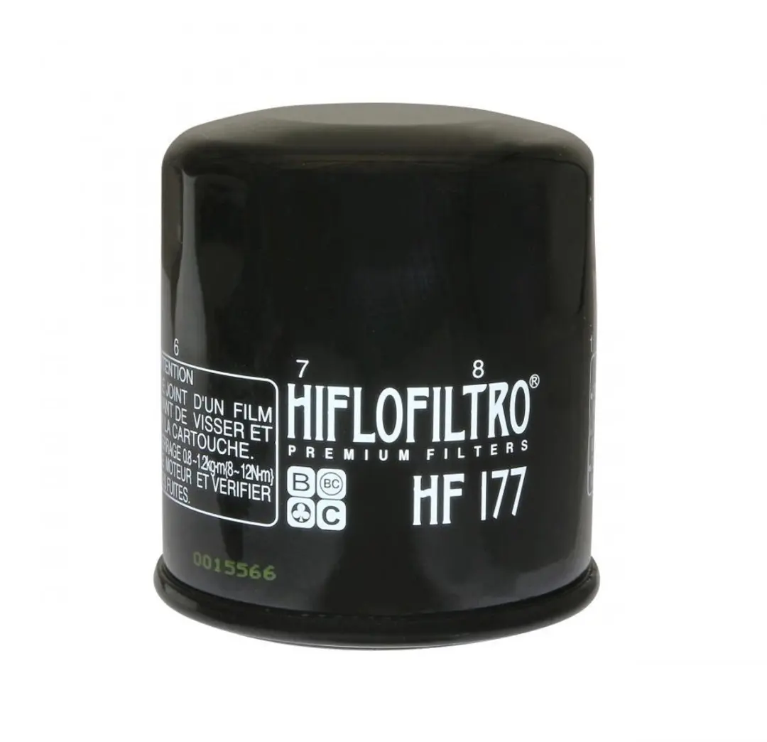 HifloFiltro HF177 Oliefilter - Buell 1200 XB-12R 2005-2010 - Noir