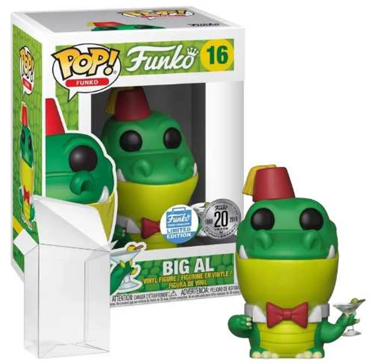 Funko Pop! Big Al #16 20 Year Funniversary Limited Edition