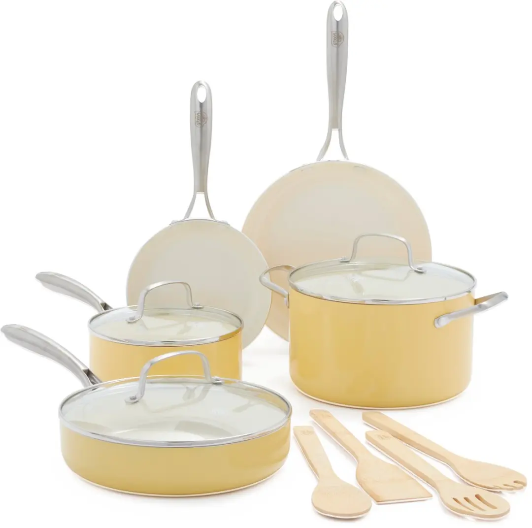 GreenLife Artisan CC005651-001 Pannenset 12-delig