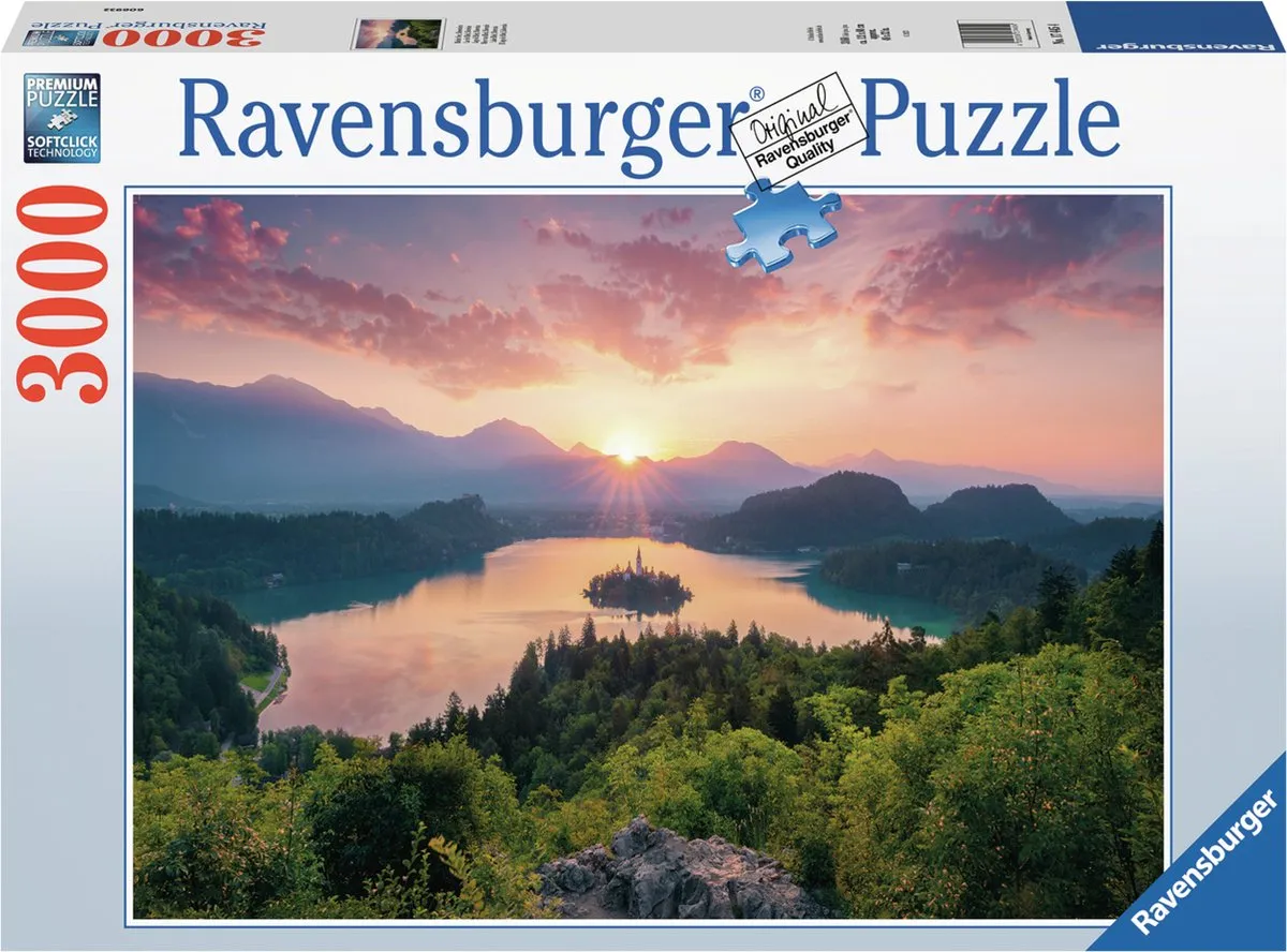 Ravensburger Meer van Bled Legpuzzel 3000 Stuks - Multicolor