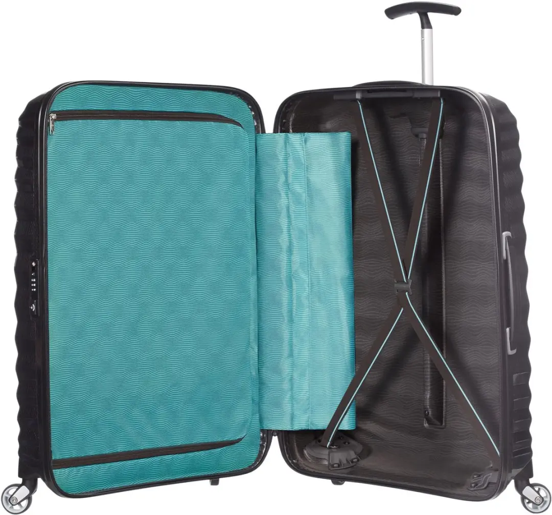 Samsonite Lite-Shock Spinner 69/25 Reiskoffer - 73L - 2 Vakken - Zwart