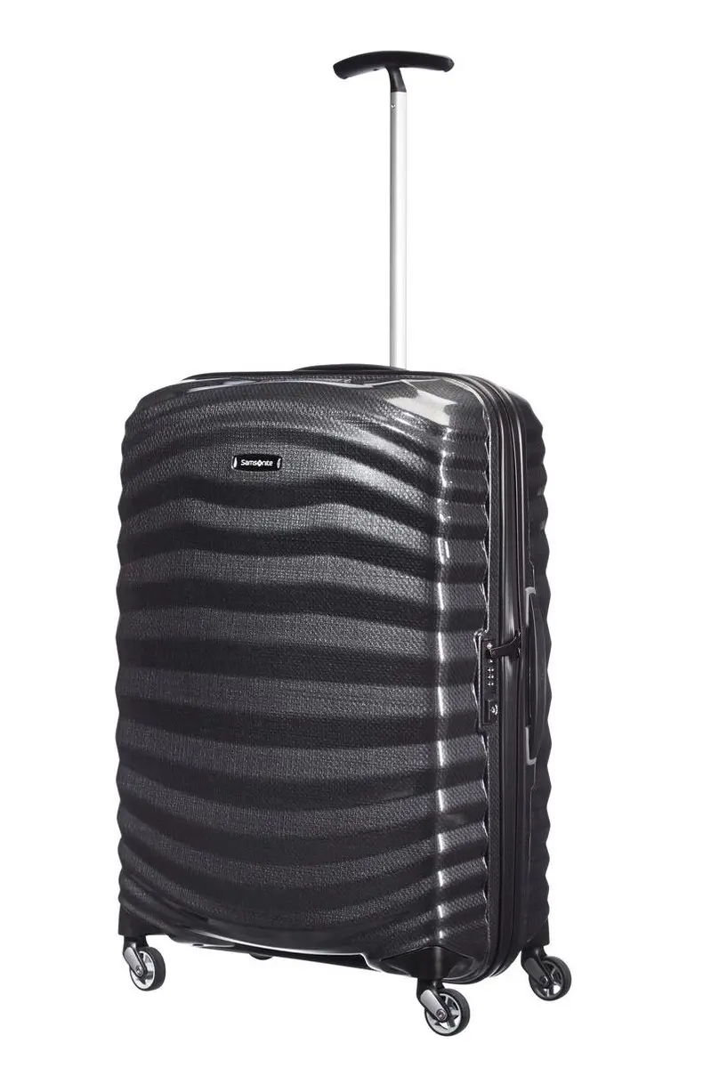 Samsonite Lite-Shock Spinner 69/25 Reiskoffer - 73L - 2 Vakken - Zwart