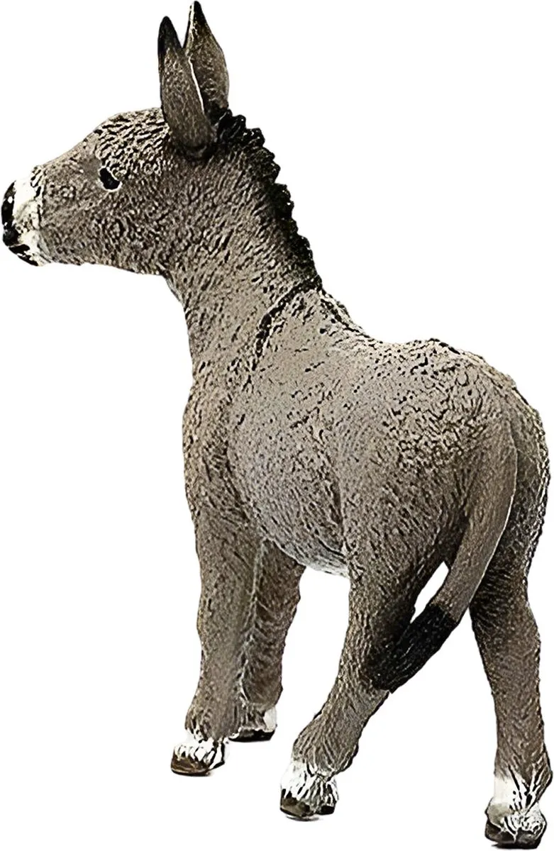 Schleich Ezel Veulen 17060 - 9cm - Grijs