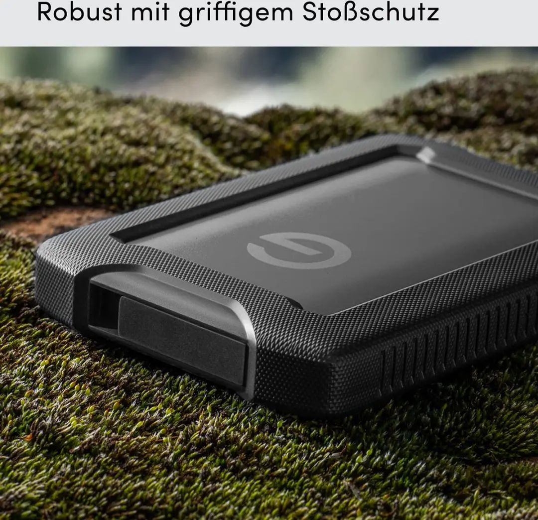 SanDisk G-DRIVE ArmorATD 2TB Externe Harde Schijf - Grijs