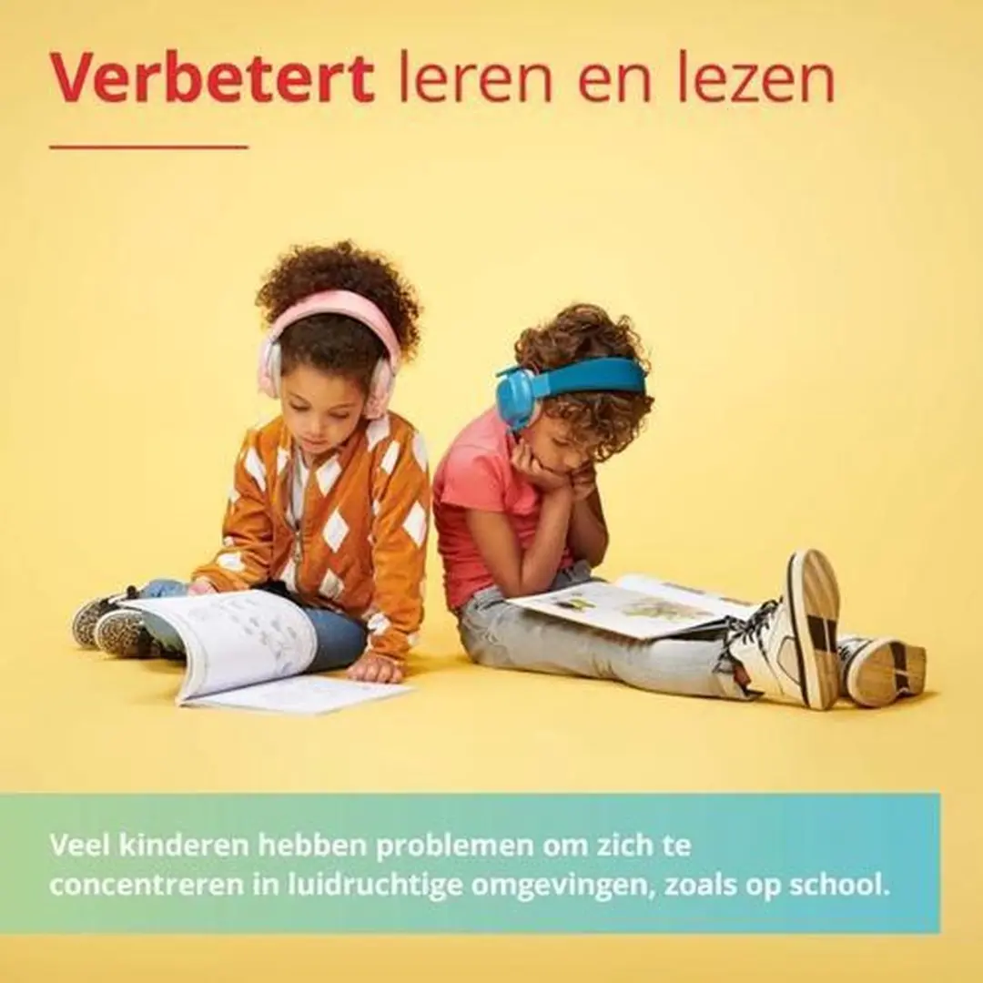 Alpine Muffy Kids Gehoorbescherming 25dB - Blauw - afbeelding 6 van 6