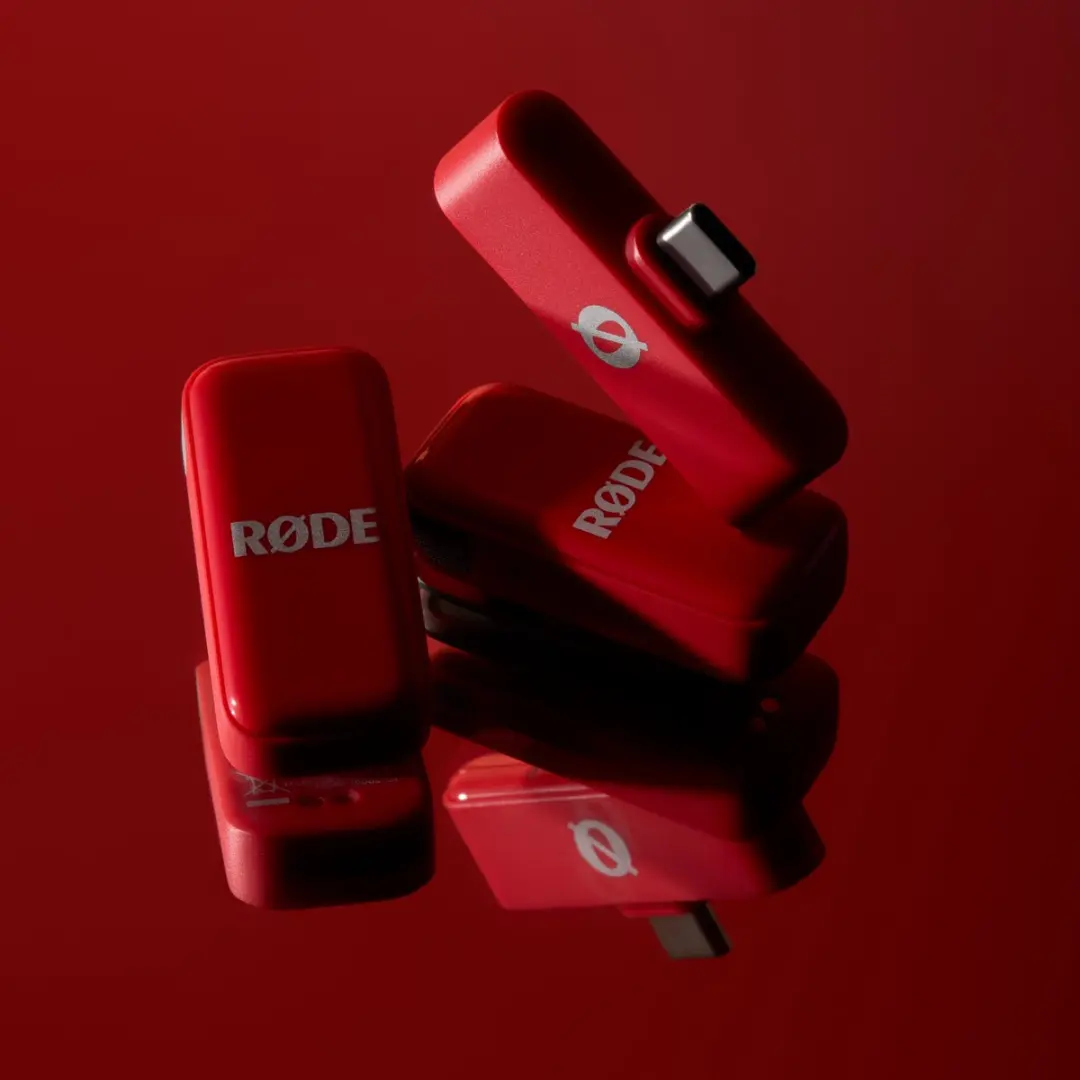 RØDE Wireless Micro USB-C RD120956 - Microfoonsysteem - Rood - afbeelding 2 van 6