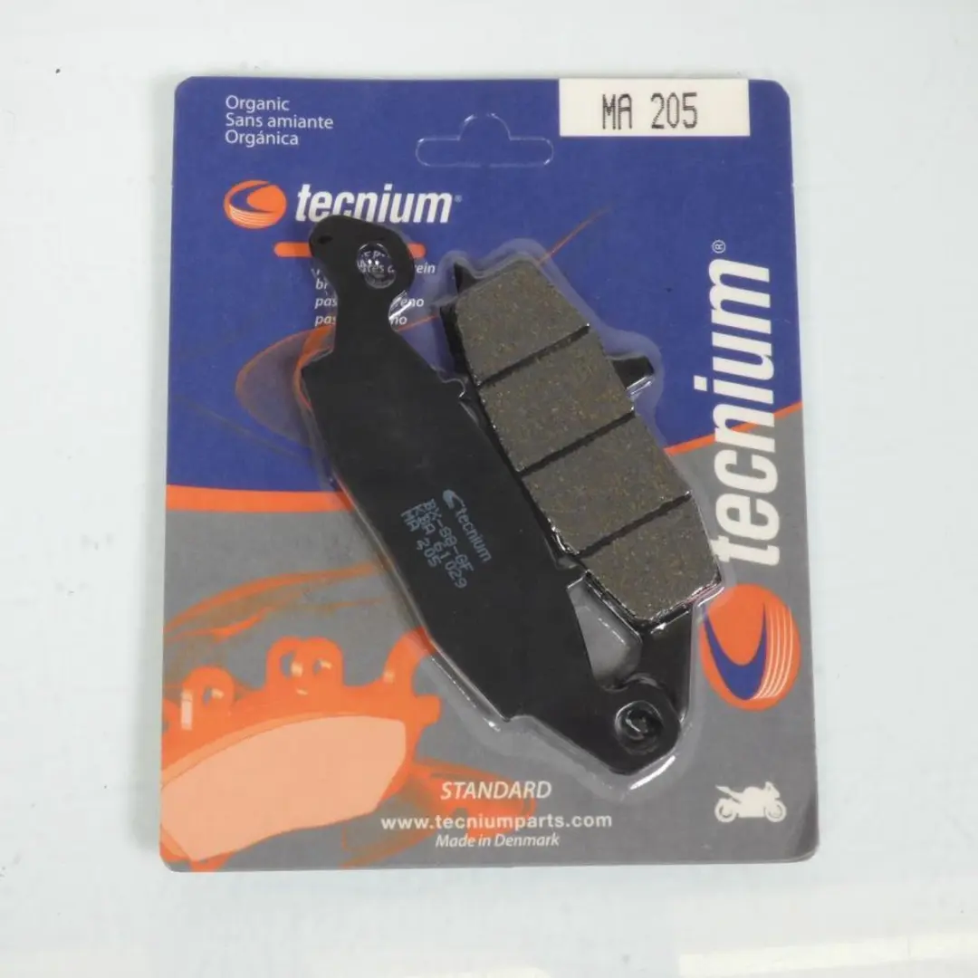 Plaquette de frein Tecnium pour Moto Suzuki 650 Sv S Abs 2003 à 2017 AVG Neuf