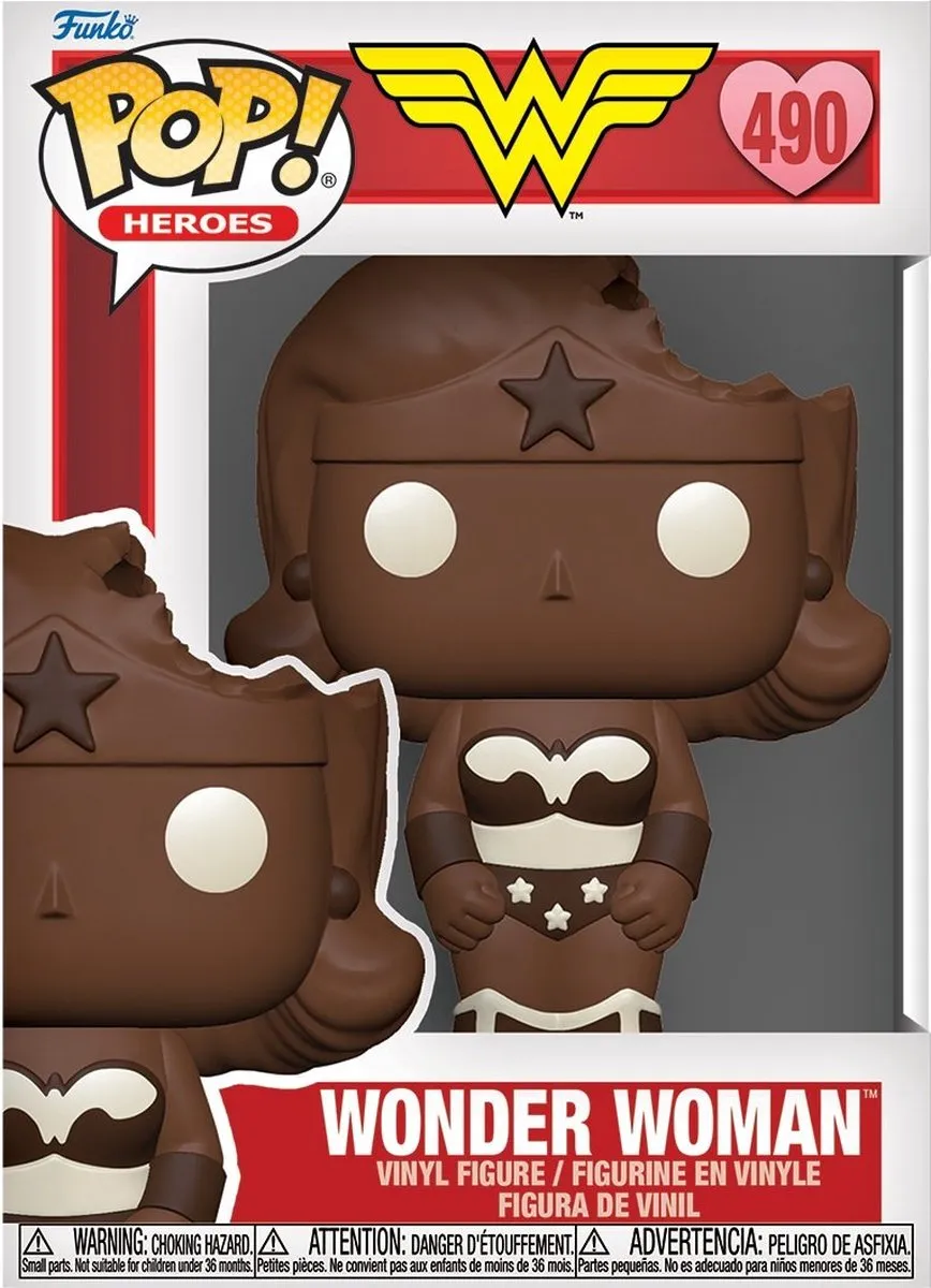 Funko Pop! Wonder Woman Valentines Chocolate 76221 - Veelkleurig - afbeelding 2 van 2