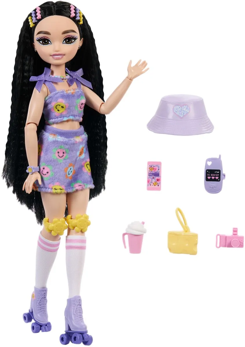 Barbie Dream Besties Renee Modepop - Meerkleurig