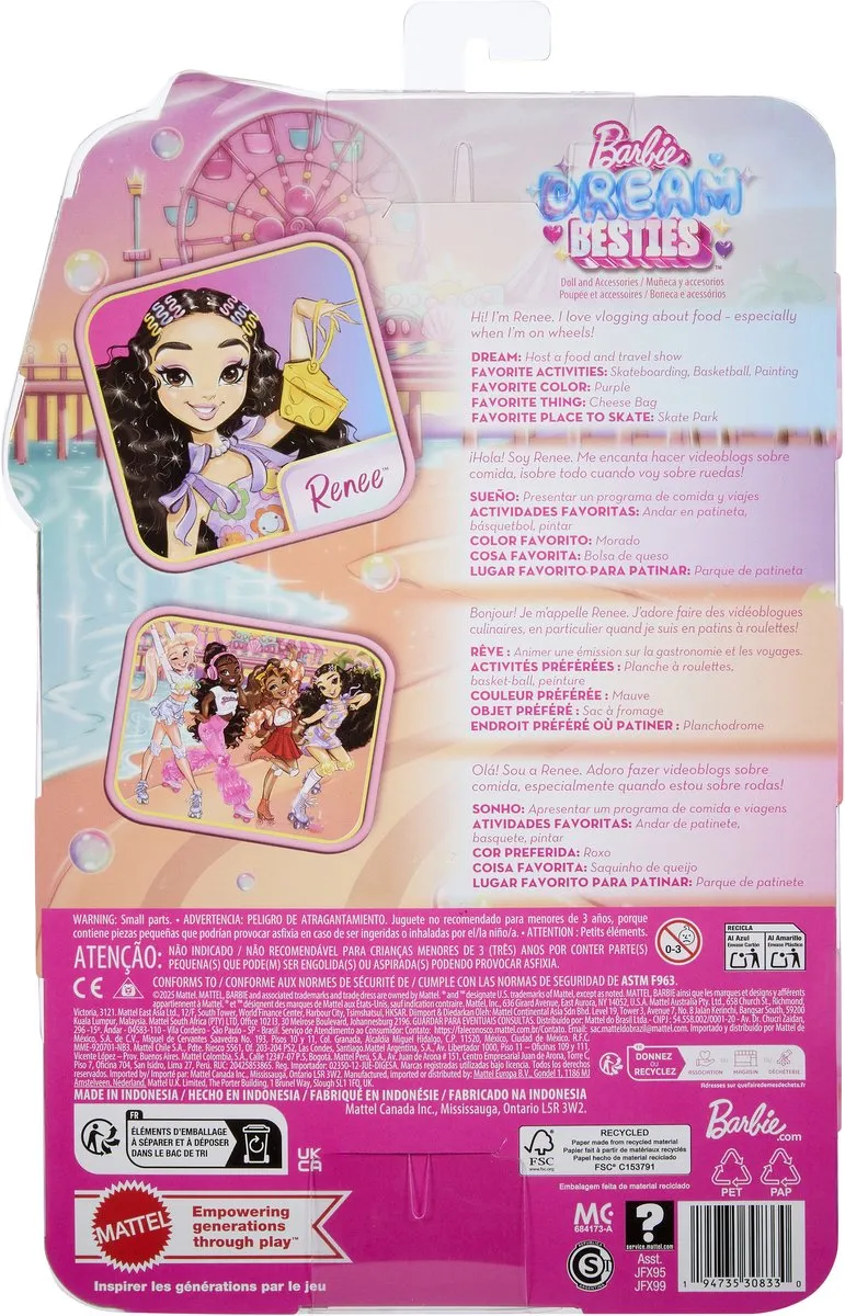 Barbie Dream Besties Renee Modepop