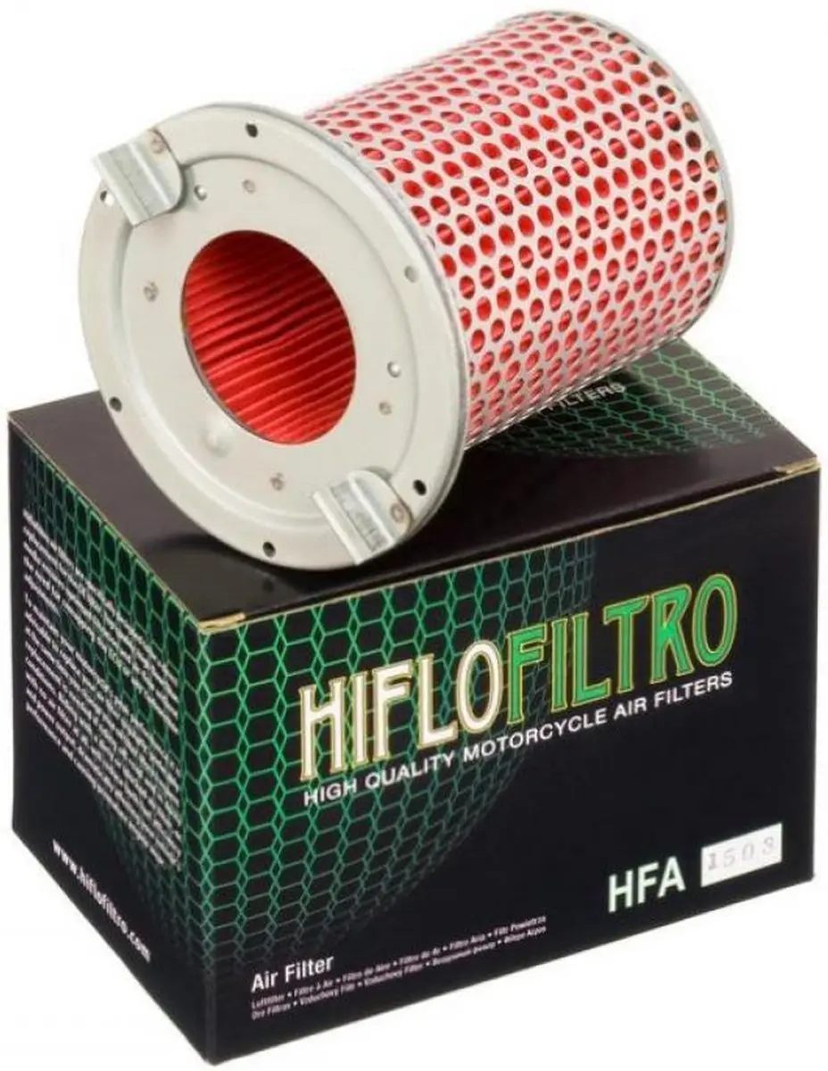 Hiflofiltro-luchtfilter voor Honda 400 FT-motorfietsen van na 1982, model HFA150