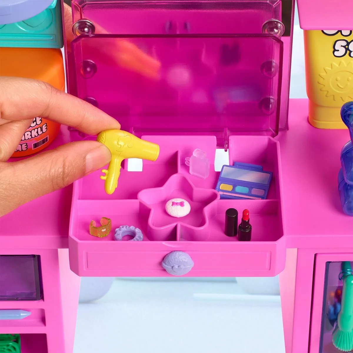 Barbie Extra Speelset Vanity GYJ70 - Meerkleurig