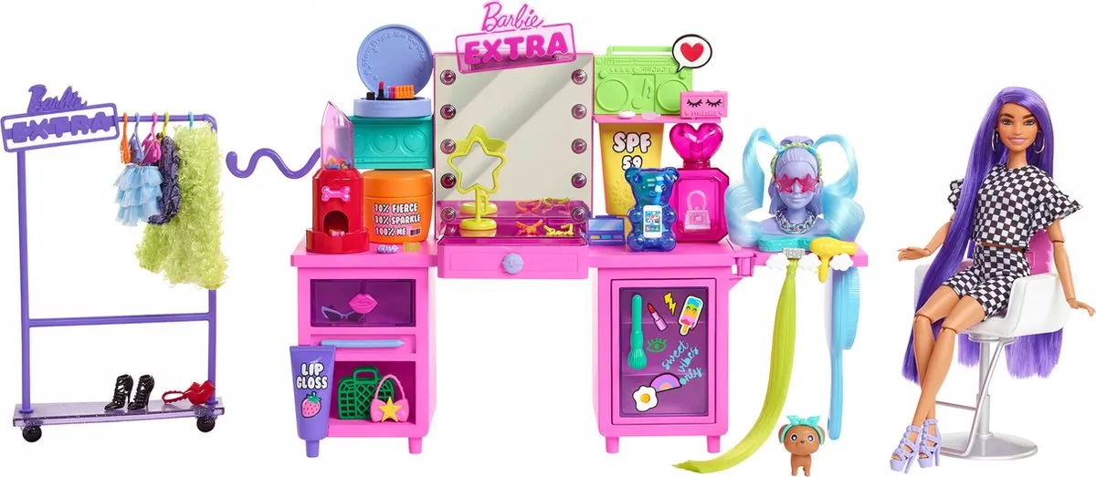 Barbie Extra Speelset Vanity GYJ70