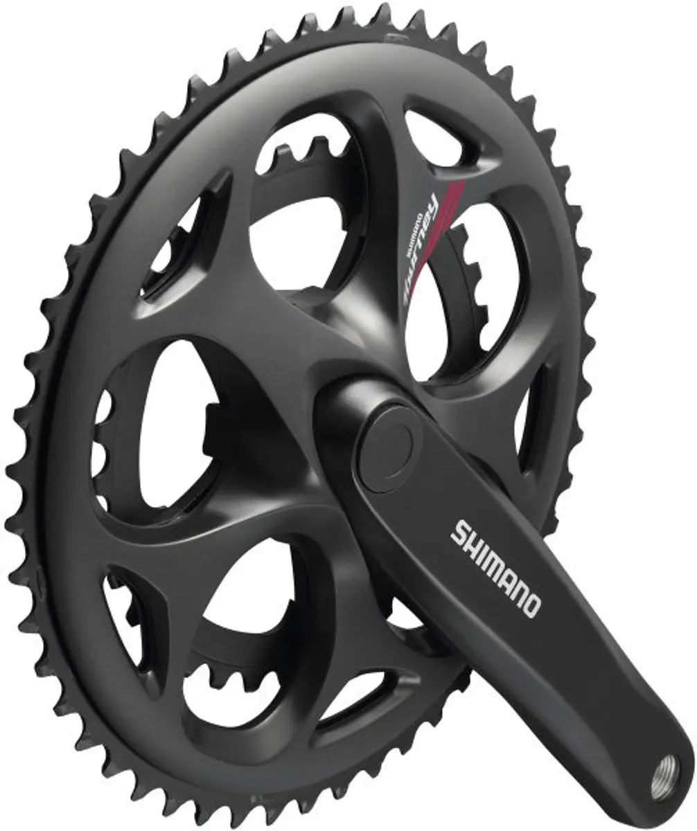 Crankstel 7/8 speed Shimano Tourney FC-A070 Compact 170/50-34T vierkante as