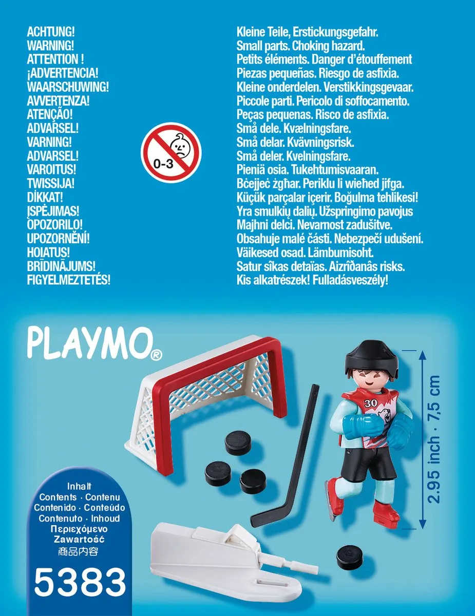 Playmobil IJshockeyspeler 5383 - Multi