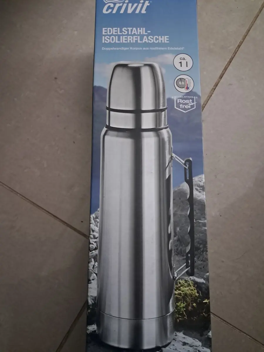 Crivit Thermosfles Drinkfles
