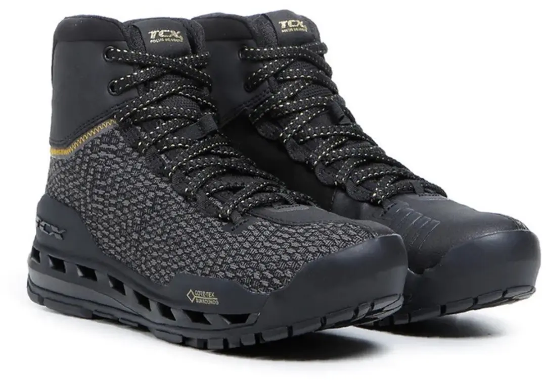 TCX Climatrek Surround Lady Gore-Tex Zwart Goud Motorschoenen