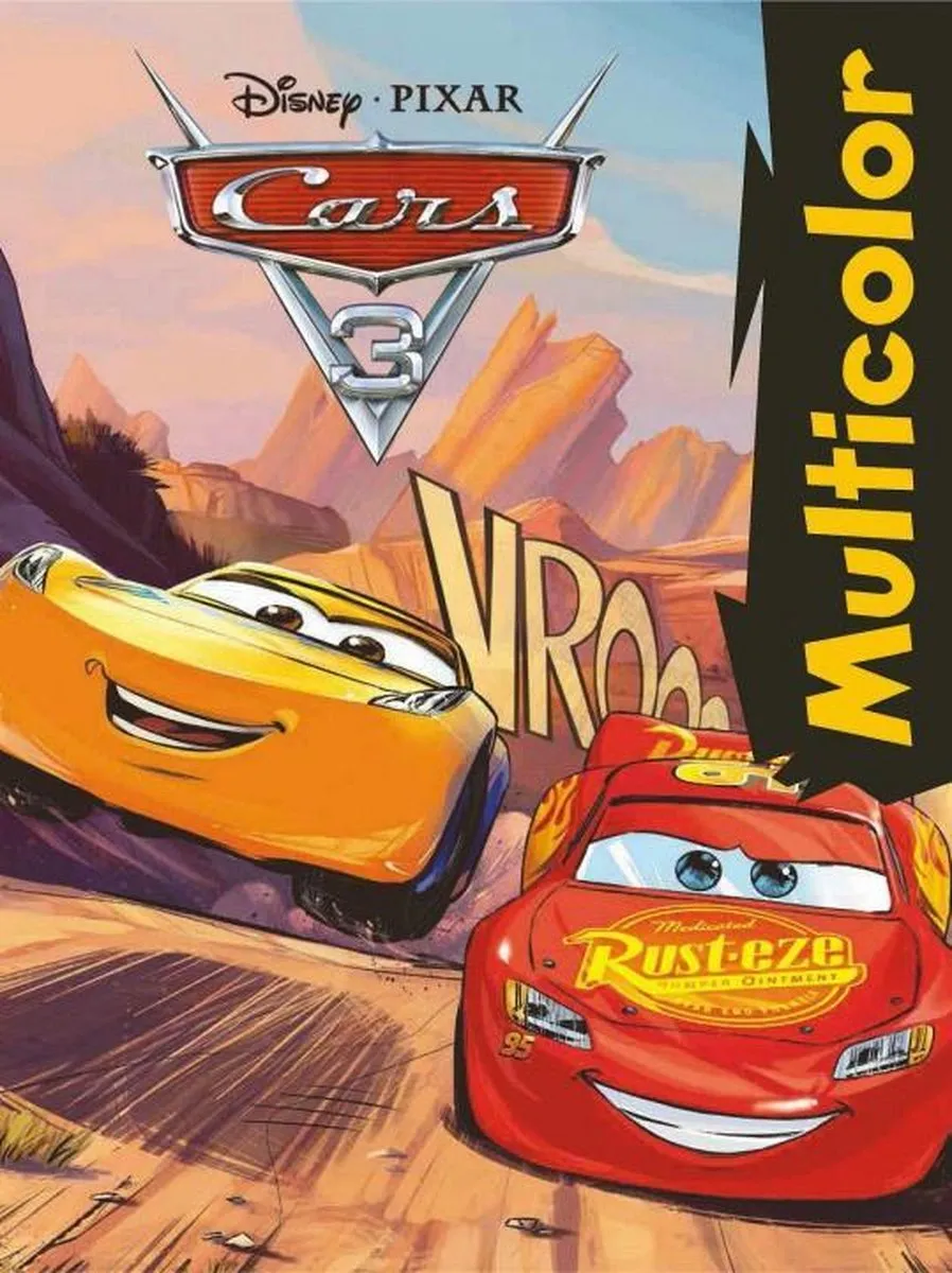 Disney Cars Kleurboek Multicolor 32 Pagina's