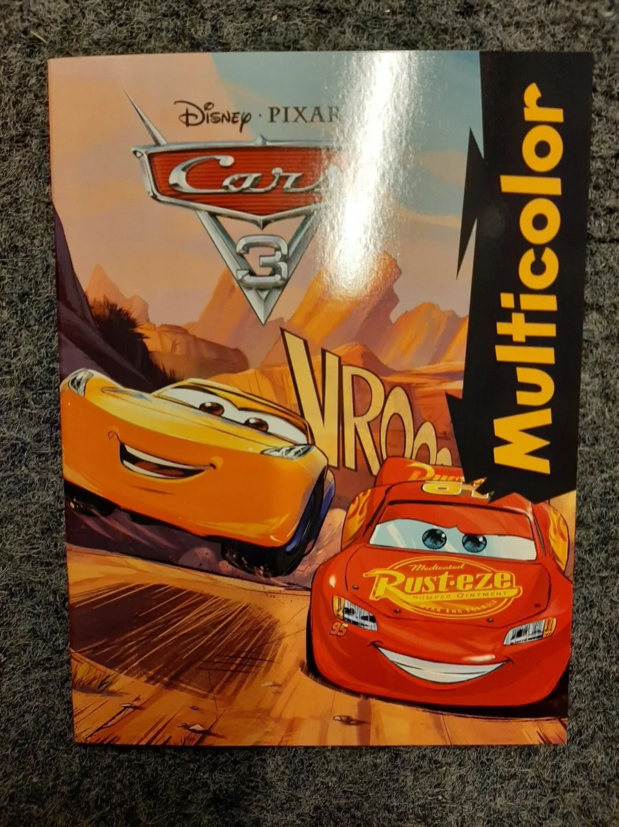 Disney Cars Kleurboek Multicolor 32 Pagina's