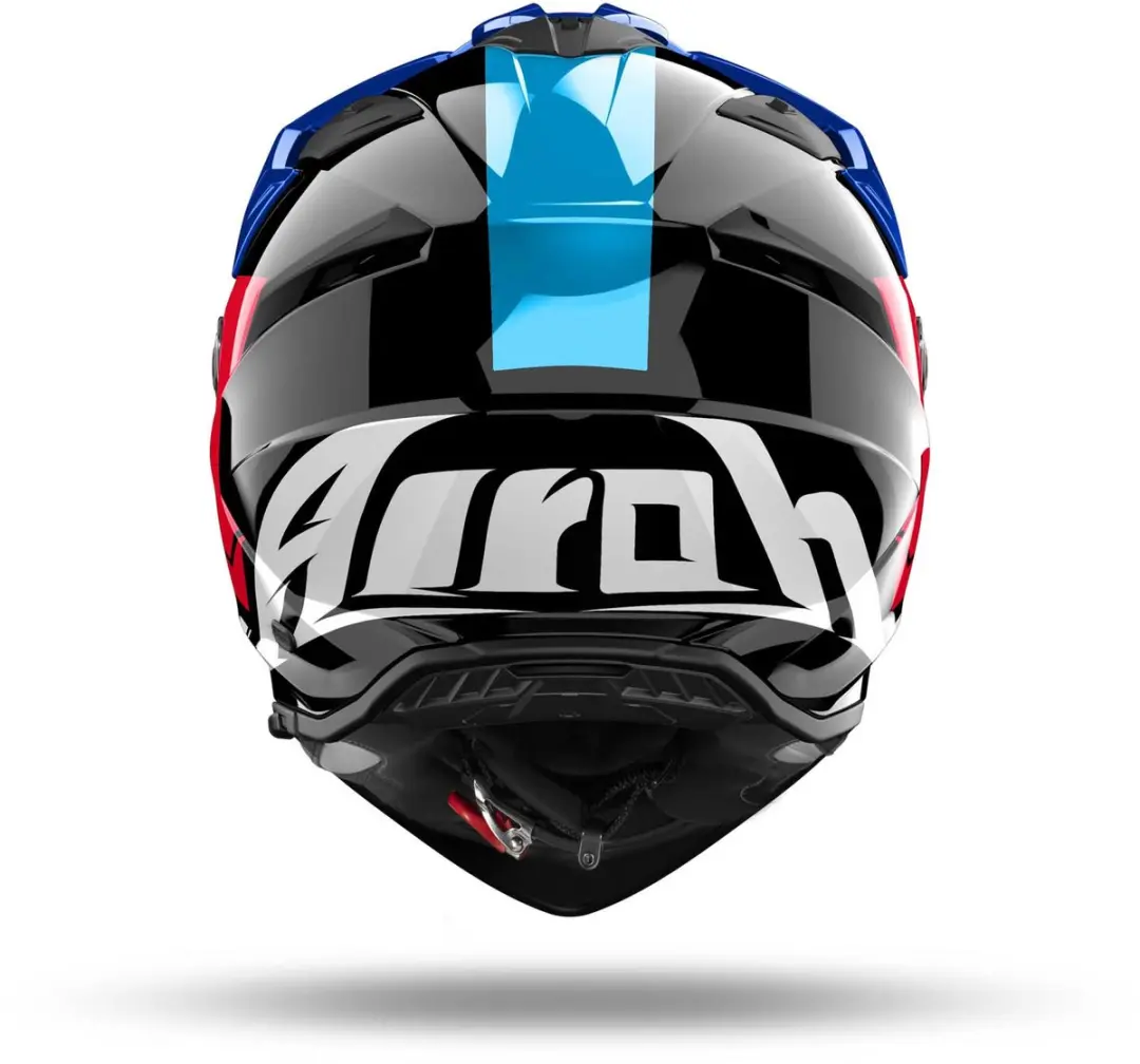Airoh Band Tune Endurohelm L - Zwart/blauw/rood