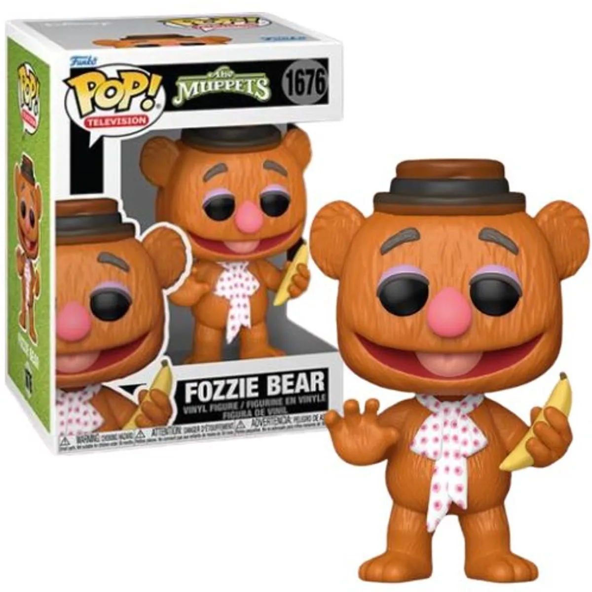 Funko The Muppets Fozzie Bear Pop! Vinylfiguur 1676