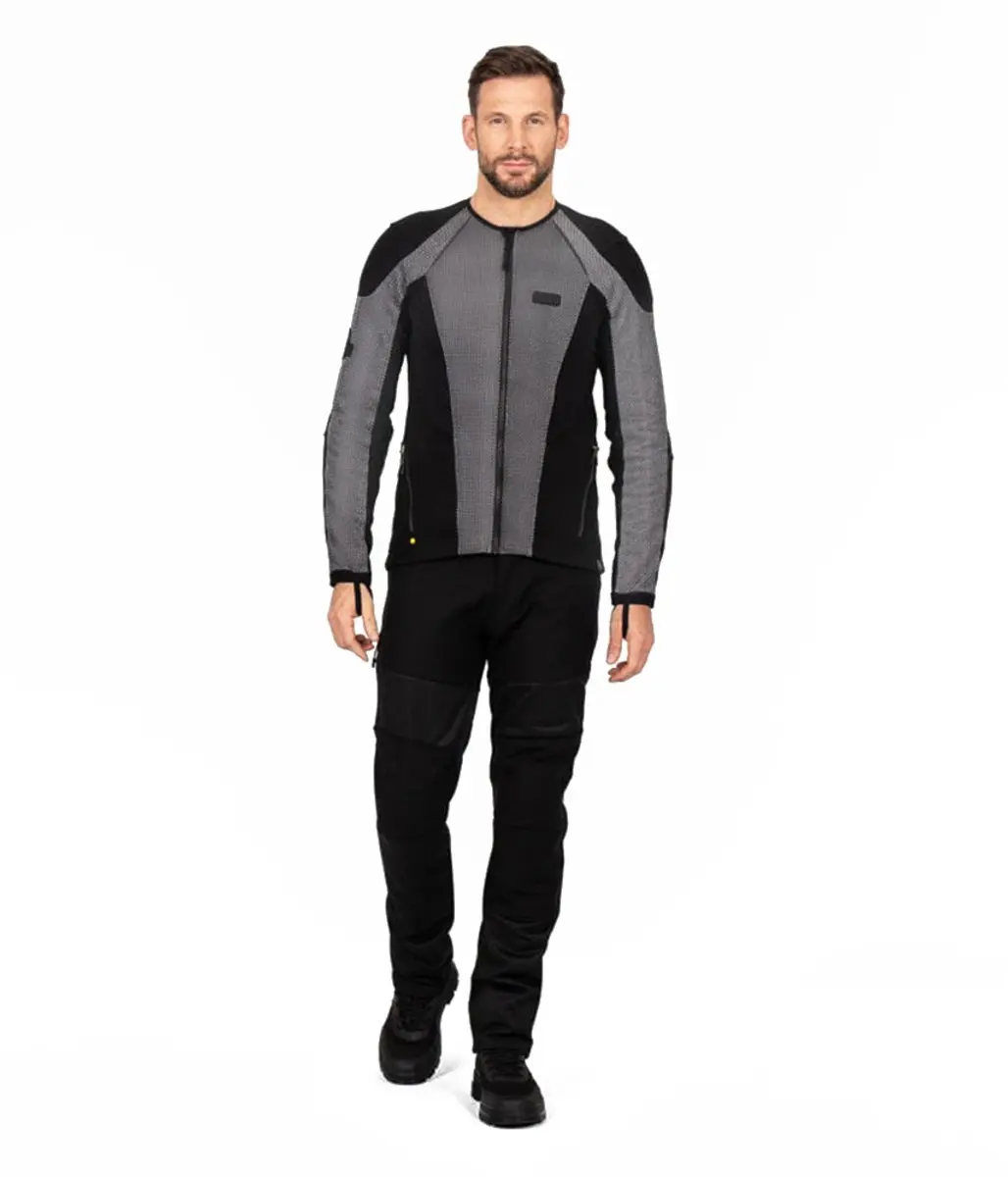 Knox Urbane Pro Mk3 Jas - Zilver Chainmail 4XL