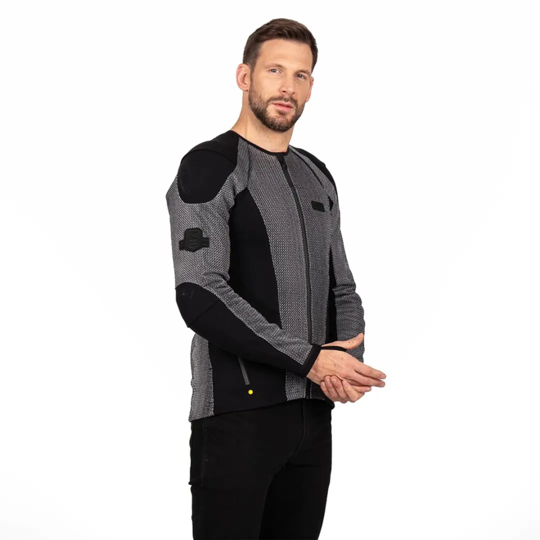 Knox Urbane Pro Mk3 Jas - Zilver Chainmail 4XL