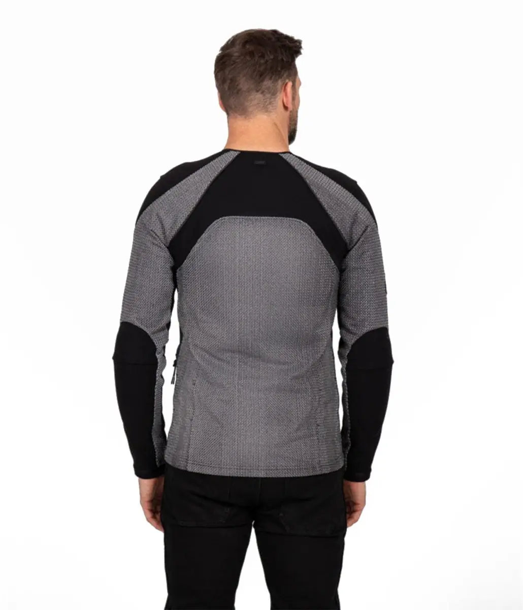 Knox Urbane Pro Mk3 Jas - Zilver Chainmail 4XL