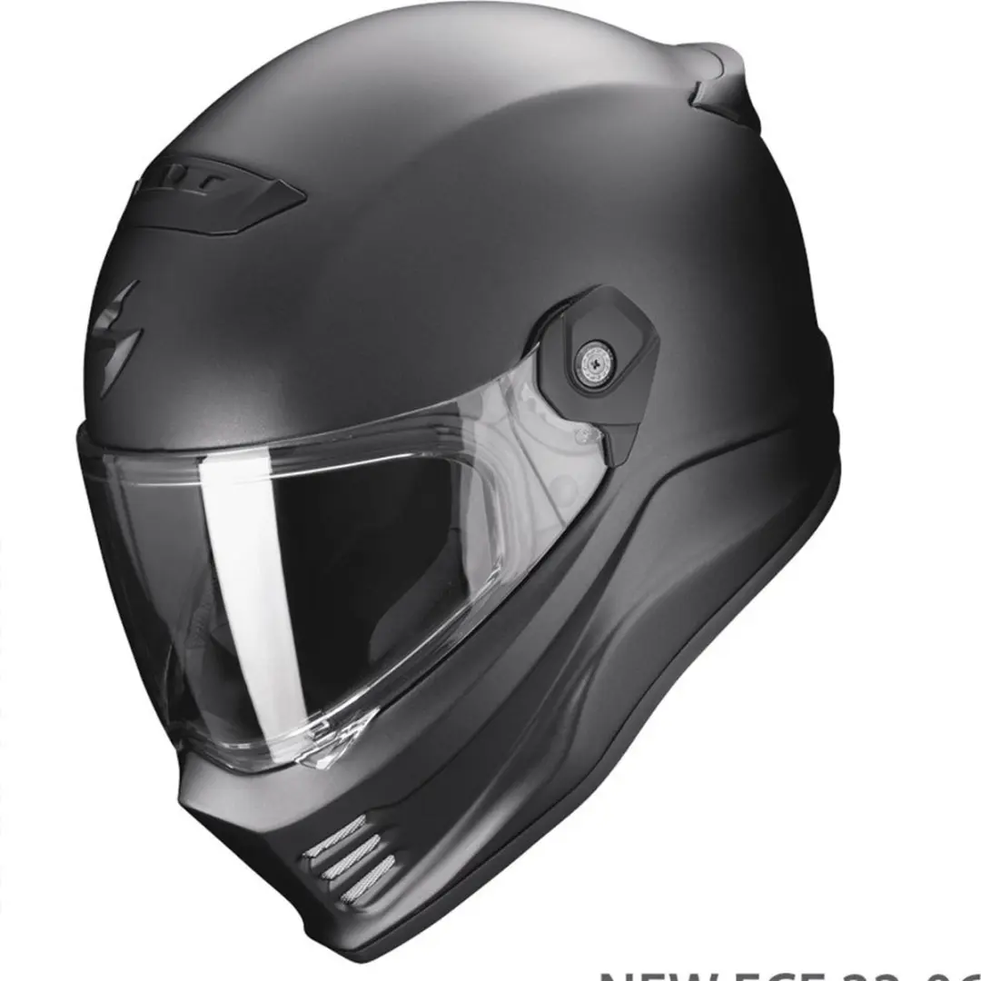Scorpion Covert FX Solid Mat Zwart Integraalhelm - XS