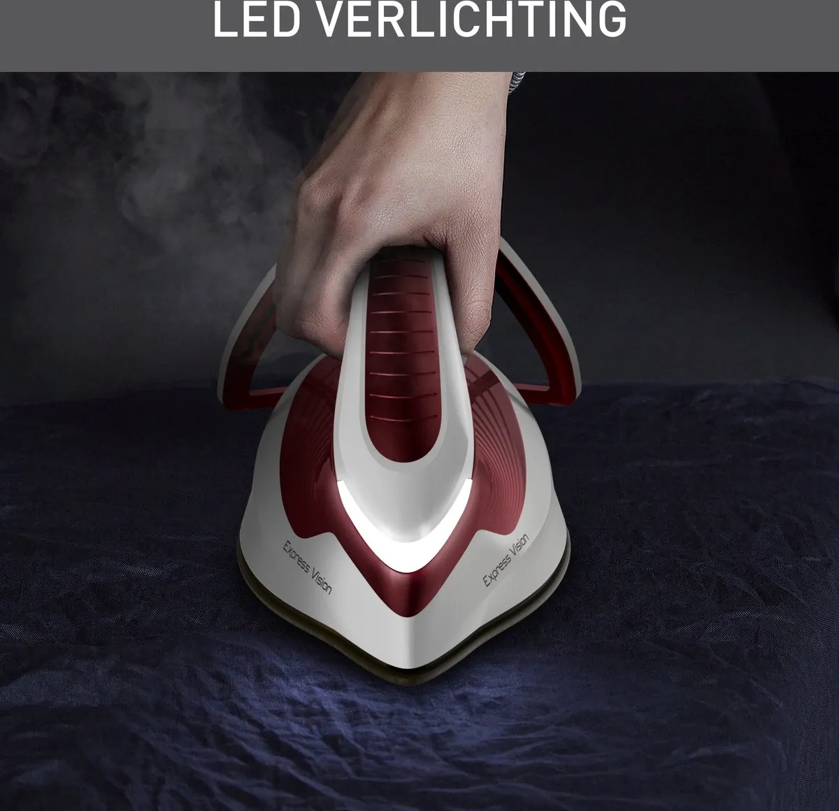 Tefal Express Vision SV8150 Stoomgenerator - 2800W - 1800ml - Rood/Wit - afbeelding 6 van 6