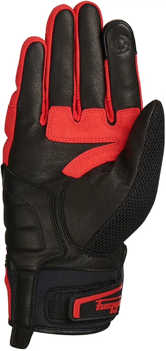 Furygan Dust D3O Handschoen - 2XL - Zwart/Rood