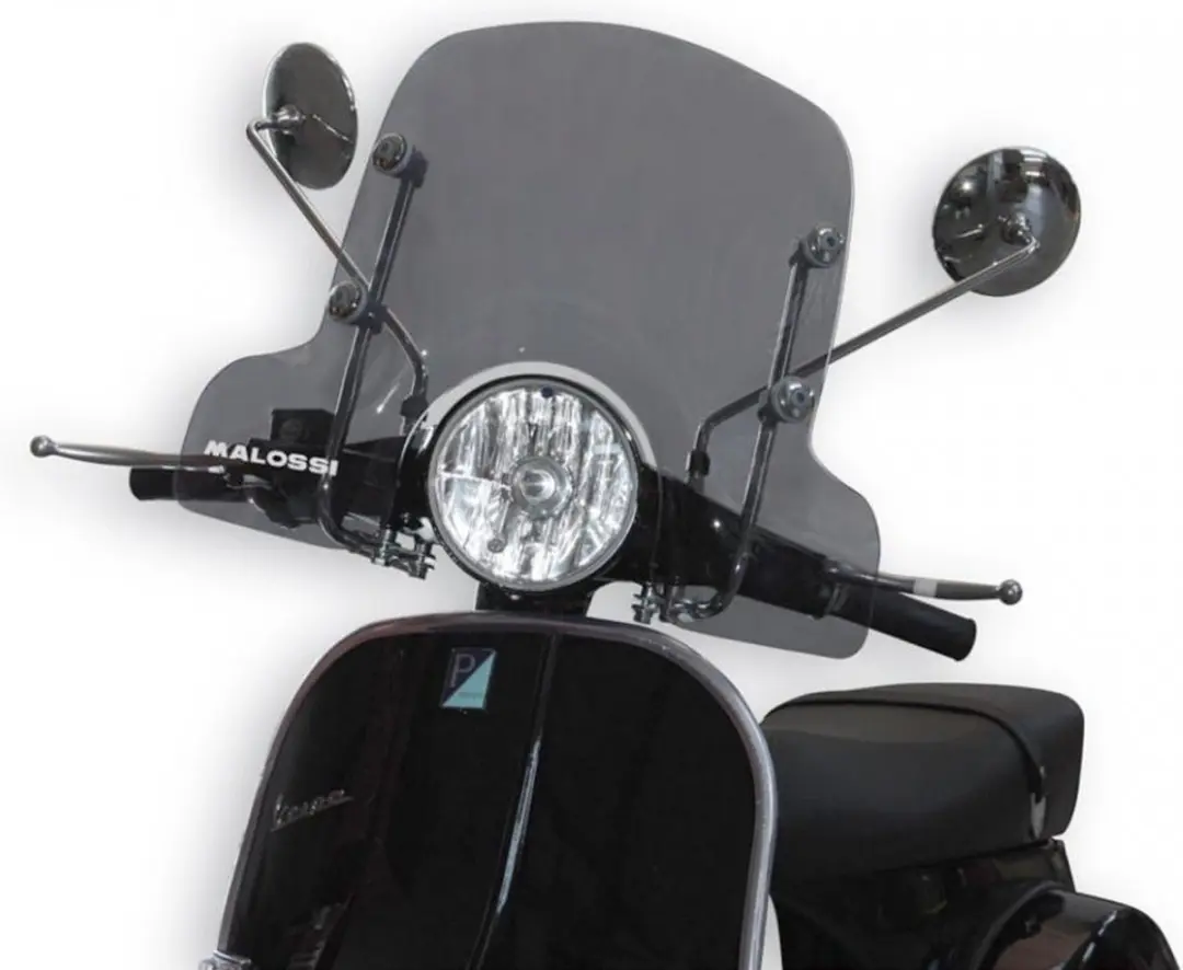 Malossi windbel en spring voor scooter LML 150 Star 4515120 / sport clear smoked
