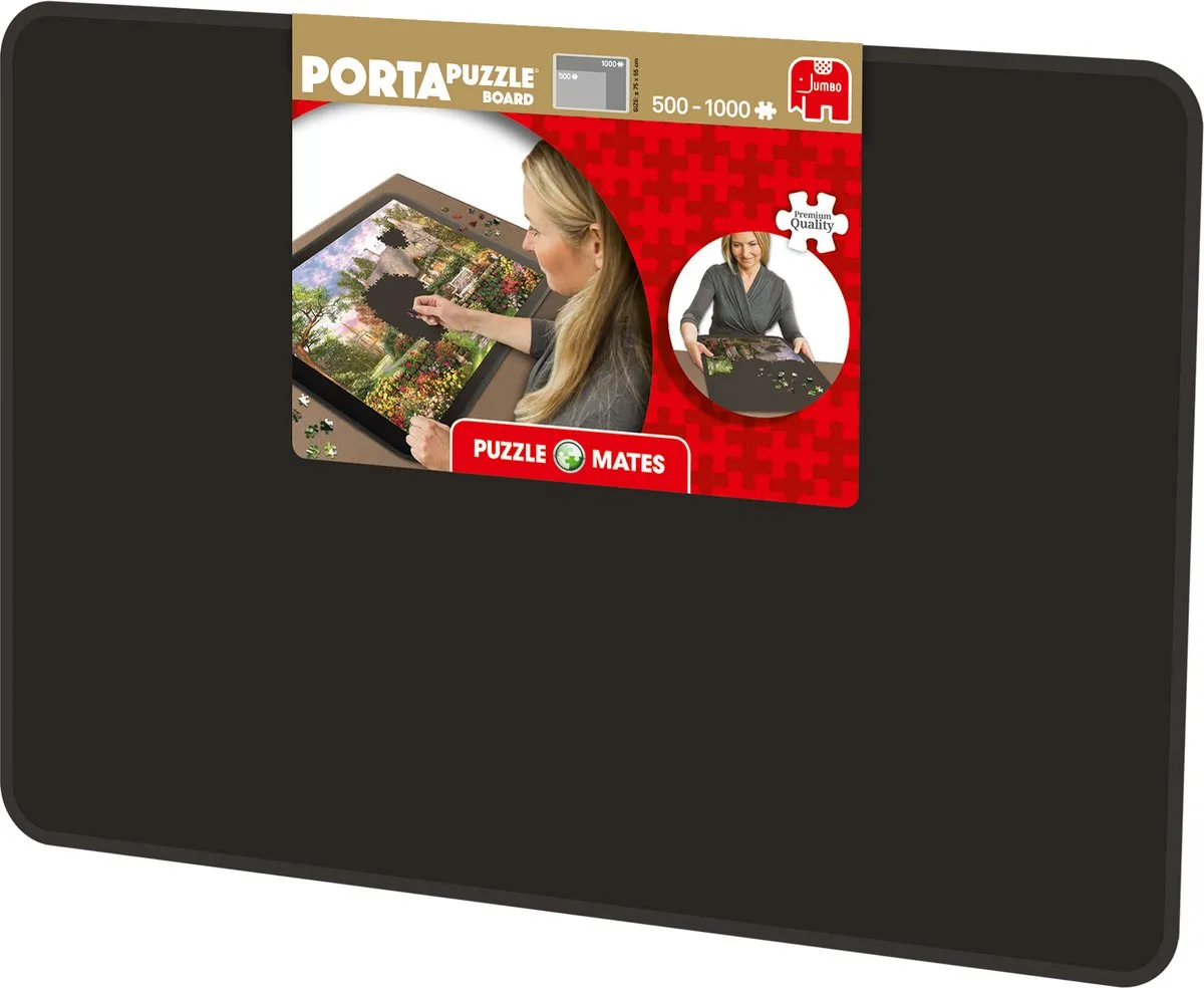 Jumbo Portapuzzle Puzzelbord 1000 Stuks - 75x55cm - Multicolor