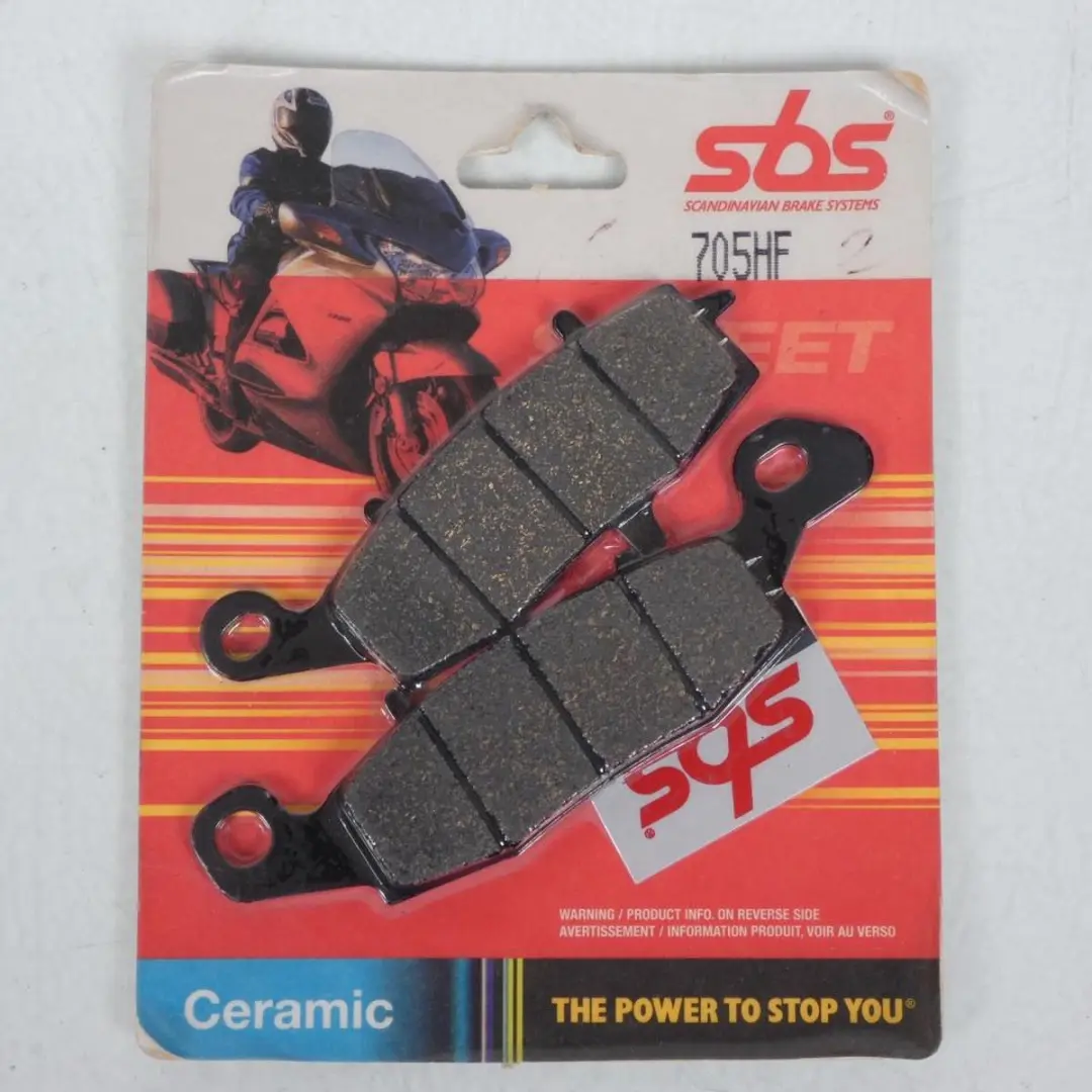 Plaquette de frein SBS pour Moto Kawasaki 650 Kle Versys 2007 à 2014 AVG Neuf
