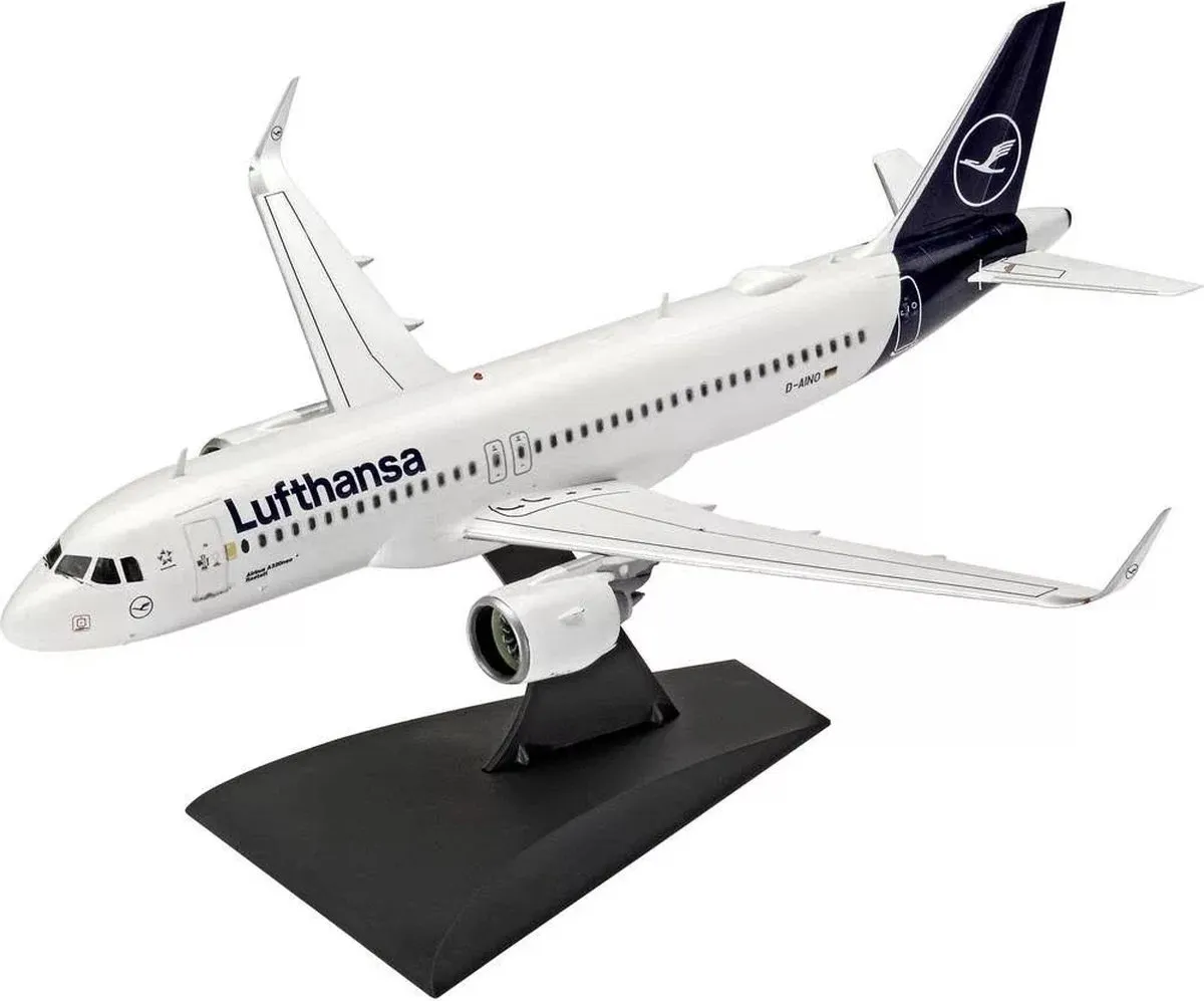 Revell 63942 Modelbouwpakket Airbus A320neo Lufthansa - 1:144 - Multi