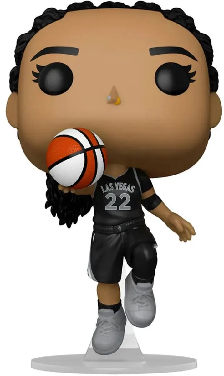 Funko Pop! A'ja Wilson WNBA Las Vegas Aces #01 - Multicolor