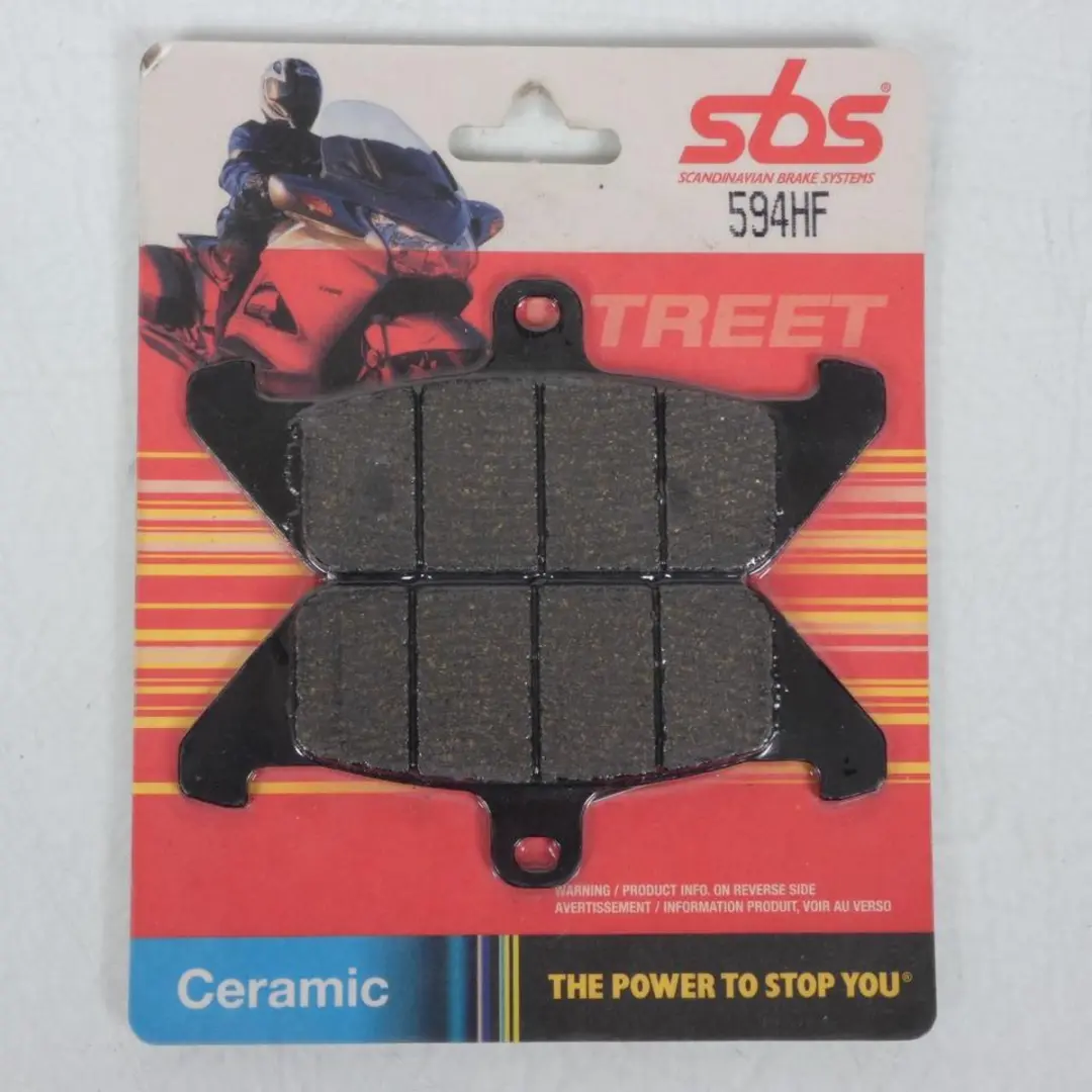 Remblok SBS voor motorfiets Aprilia 350 Tuareg Wind 1988 594HF Gloednieuw