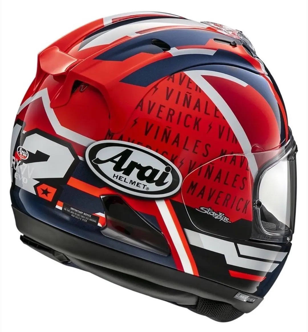 Arai RX-7V EVO Integraalhelm - L - Zwart/Blauw/Rood/Wit