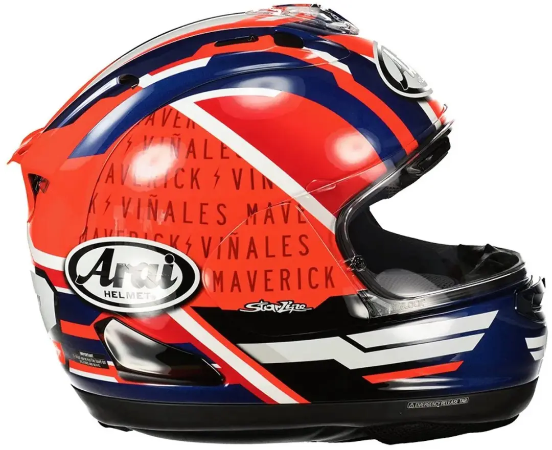 Arai RX-7V EVO Integraalhelm - L - Zwart/Blauw/Rood/Wit
