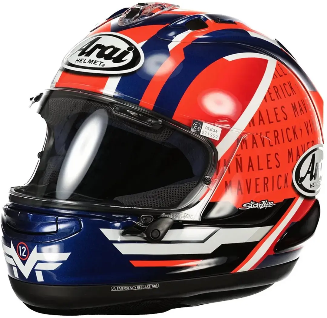 Arai RX-7V EVO Integraalhelm - L - Zwart/Blauw/Rood/Wit