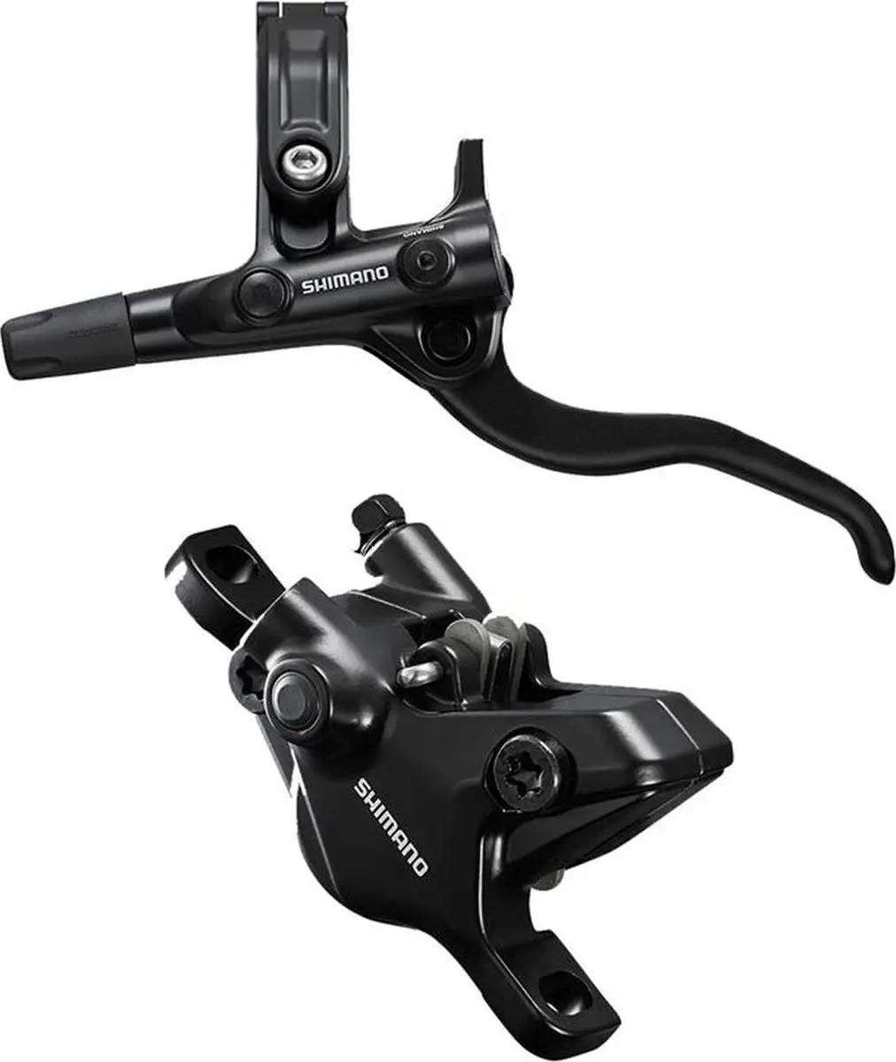 Shimano Schijfremset M4100 Links - 160mm - Zwart - afbeelding 6 van 6