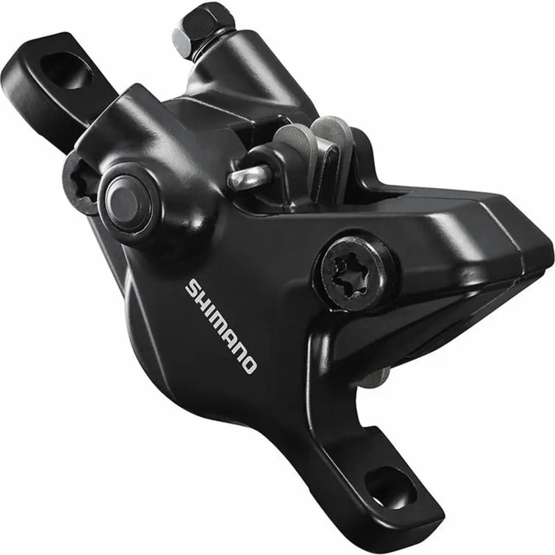 Shimano Schijfremset M4100 Links - 160mm - Zwart