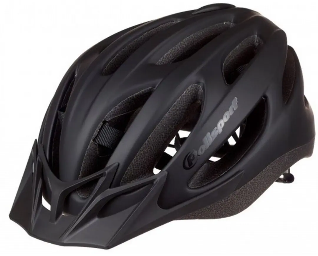 Polisport Sport Flow Fietshelm - Mat Zwart - Maat L