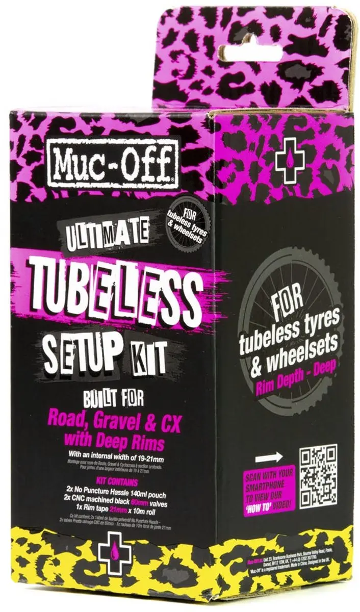Muc-Off Ultimate Tubeless Kit Road 60mm - 280ml