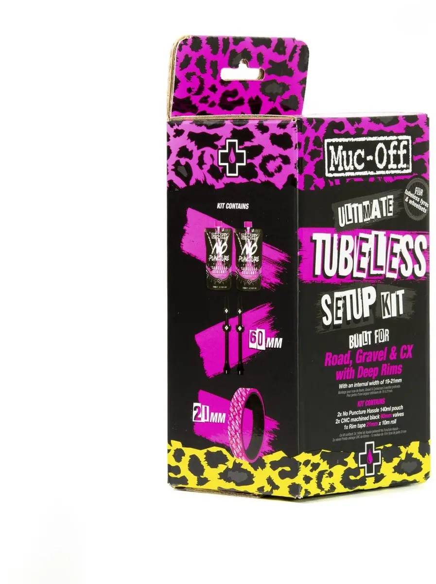 Muc-Off Ultimate Tubeless Kit Road 60mm - 280ml