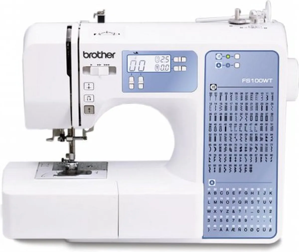 Brother FS100WT Elektrische Naaimachine - 100 Stiksels - Wit - afbeelding 2 van 6