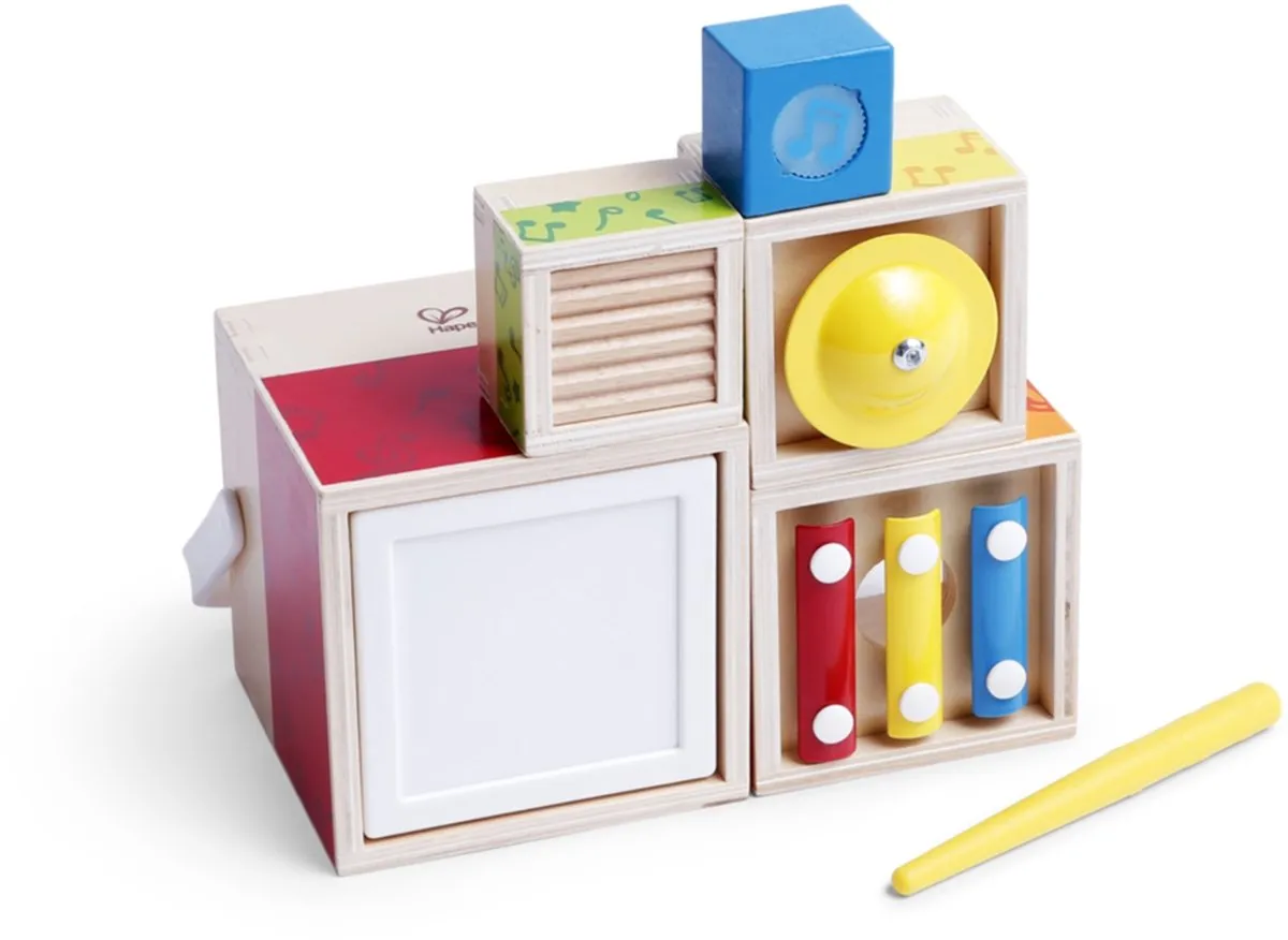 Hape Multi Muzikale Blokkenset - 5 Stukken - Veelkleurig