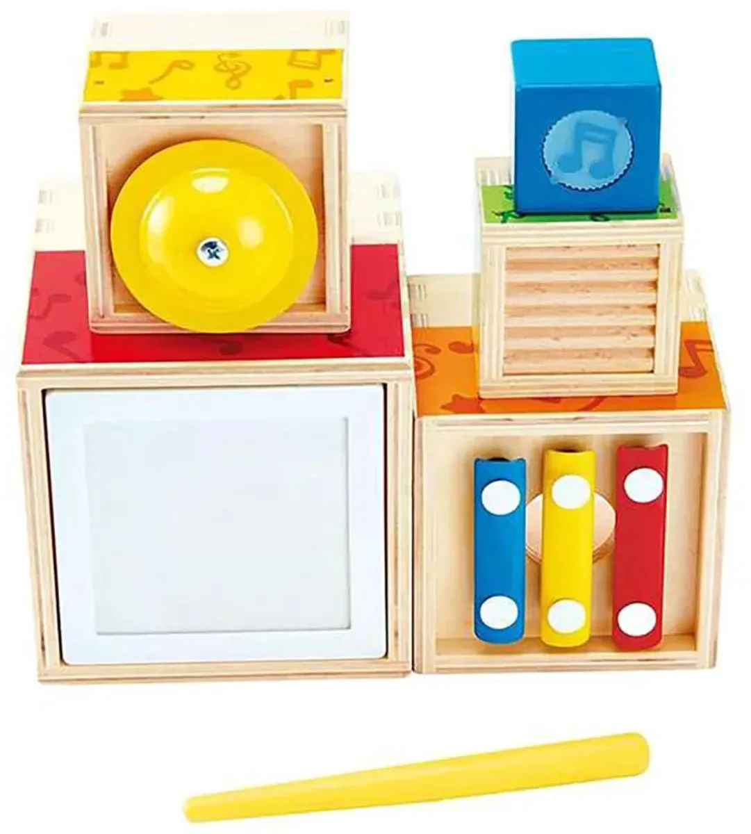 Hape Multi Muzikale Blokkenset - 5 Stukken - Veelkleurig