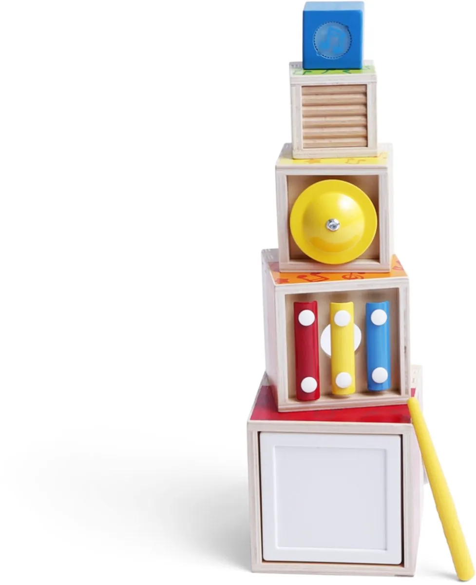 Hape Multi Muzikale Blokkenset - 5 Stukken - Veelkleurig