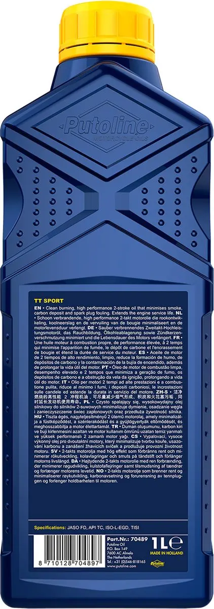 Putoline TT Sport 2-Takt Synth Motorolie 1L